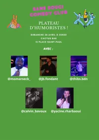 Stand Up au Cactus ! - 