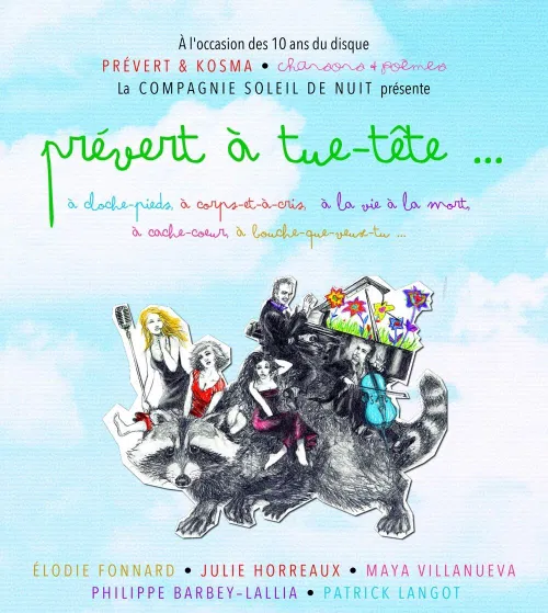 Affiche de Prévert à tue-tête