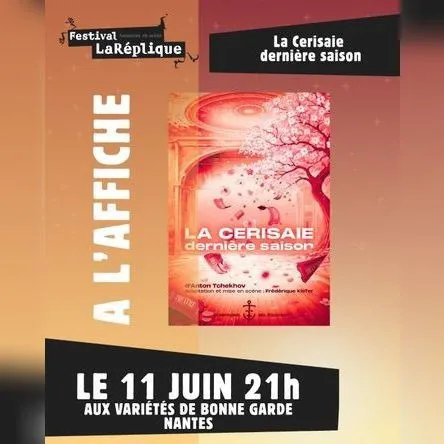 Affiche de La Cerisaie