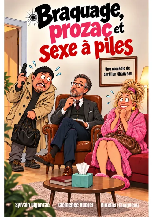 Affiche de Braquage, prozac et sexe à piles