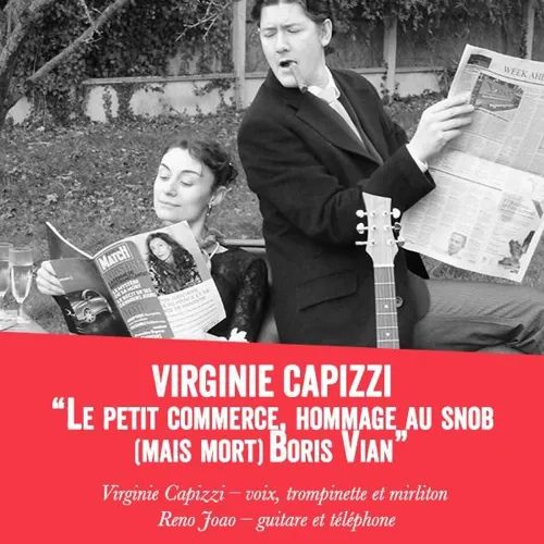 Affiche de Virginie Capizzi | Hommage au snob (mais mort) Boris Vian