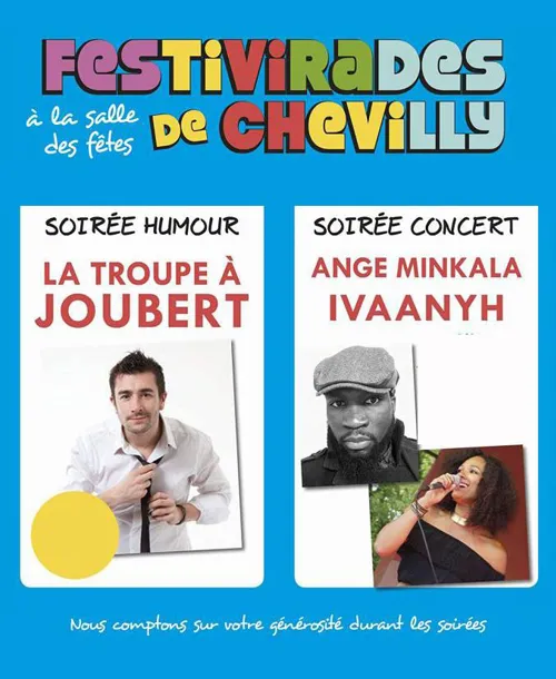 Affiche de Anthony Joubert et Stéphane David | Les Festivirades de Chevilly