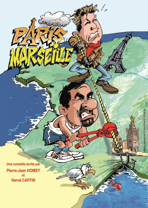 Affiche de Paris Marseille