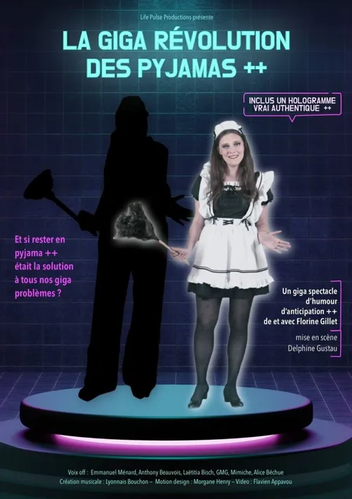 Affiche de Florine Gillet dans La giga révolution des pyjamas ++