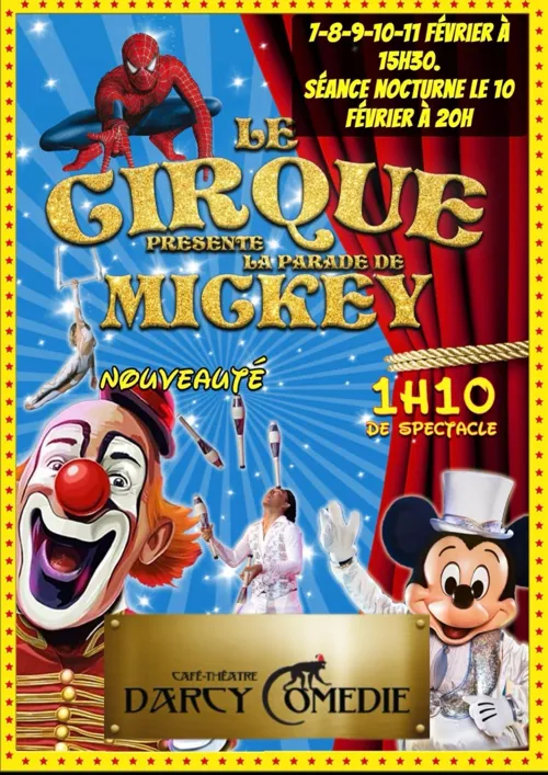 Affiche de Le Cirque Leverd présente la Parade de Mickey