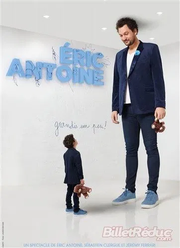 Affiche de Eric Antoine dans Grandis un peu !