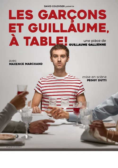 Affiche de Les garçons et Guillaume à table ! | de Guillaume Gallienne