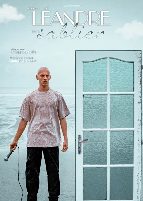 Affiche de Léandre dans Sablier
