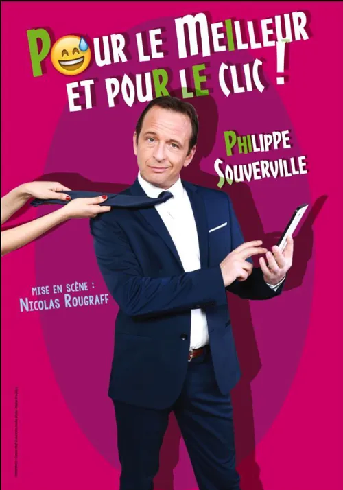 Affiche de Philippe Souverville dans Pour le meilleur et pour le clic