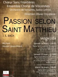 La Passion Selon Saint Matthieu - 
