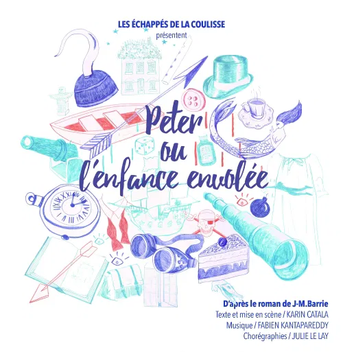 Affiche de Peter Pan ou l'enfance envolée