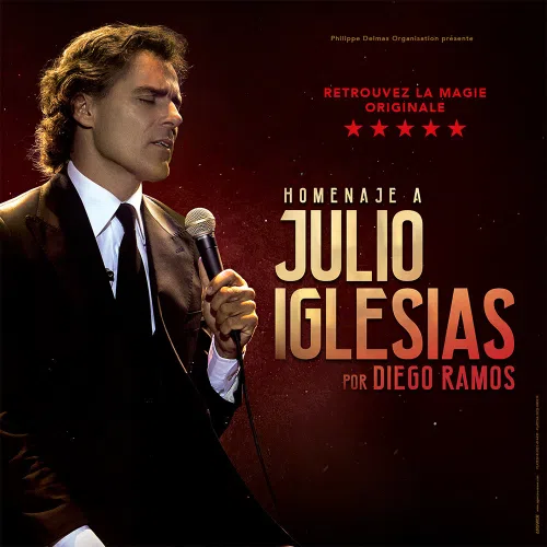Affiche de Diego Ramos : Hommage à Julio Iglesias