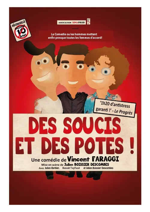 Affiche de Des soucis et des potes