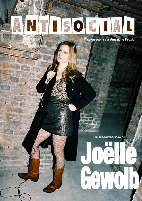 Affiche de Joëlle Gewolb dans Antisocial