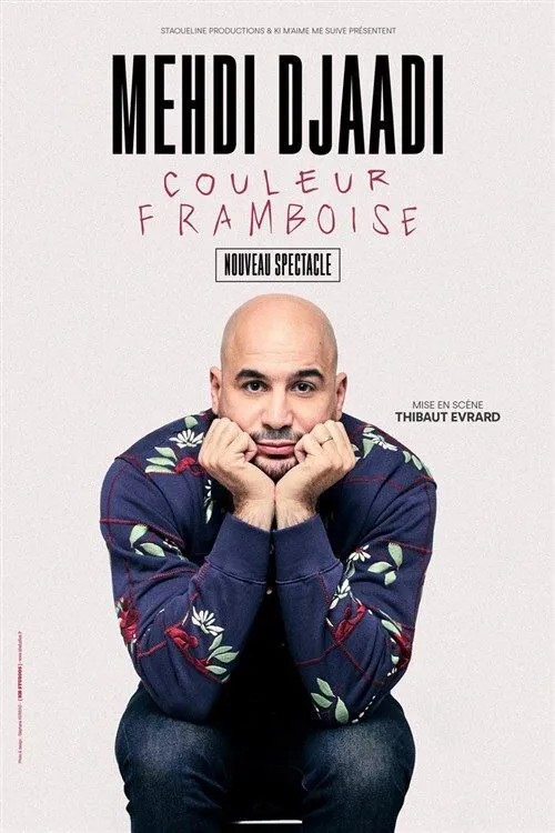 Affiche de Mehdi Djaadi dans Couleur Framboise
