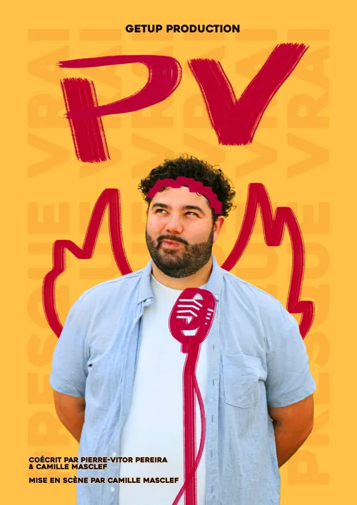 Affiche de PV part en tournée