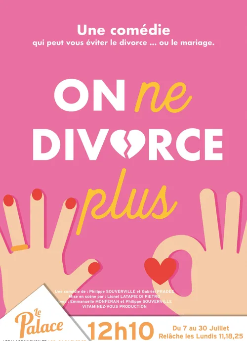 Affiche de On ne divorce plus