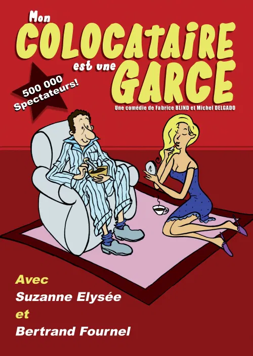 Affiche de Mon colocataire est une garce