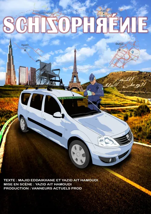 Affiche de Schizophrénie avec Majid Eddaikhane | Rodage