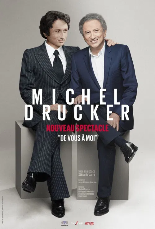 Affiche de Michel Drucker dans De vous à moi