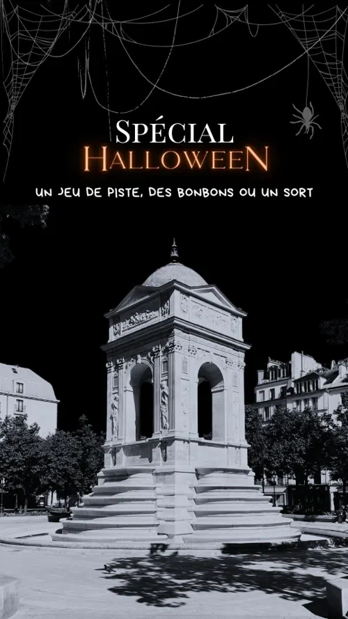 Affiche de Jeu de Piste Spécial Halloween : L'Enquête des Halles