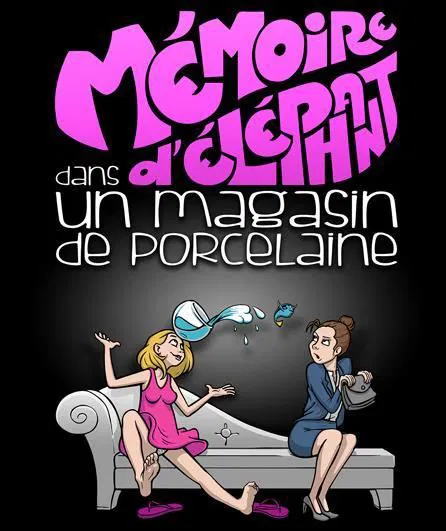 Affiche de Une mémoire d'éléphant dans un magasin de porcelaine