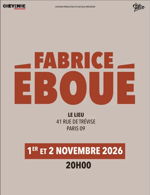 Affiche de Fabrice Eboué