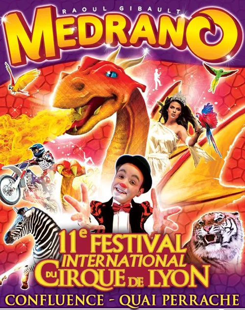 Affiche de Cirque Medrano : La Légende du Dragon | - Lyon