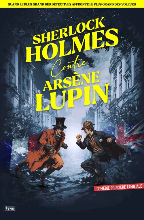 Affiche de Sherlock Holmes contre Arsène Lupin