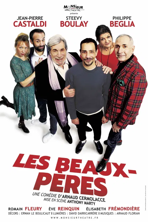 Affiche de Les Beaux-Pères | avec Jean-Pierre Castaldi et Steevy Boulay
