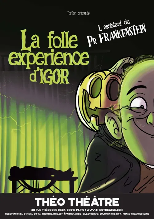 Affiche de La folle expérience d'Igor