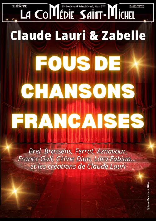 Affiche de Fous de chansons françaises