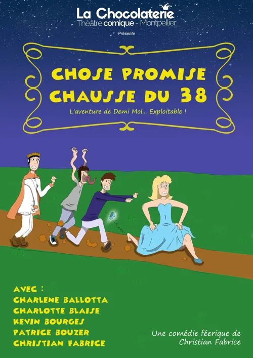 Affiche de Chose promise, chausse du 38