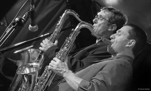 Affiche de Michael Cheret & Ivan Baldet Quintet | Hommage à Al Cohn & Zoot Sims