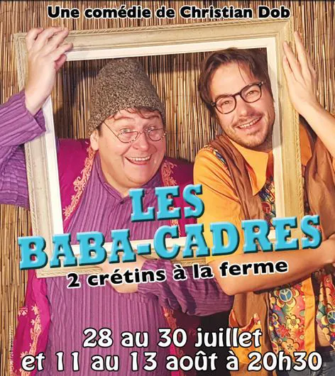 Affiche de Les Baba-cadres, 2 crétins à la ferme