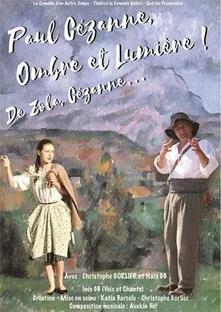 Affiche de Paul Cézanne, ombre et lumière !