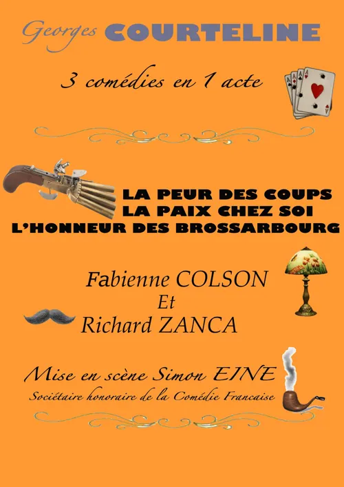 Affiche de Trois comédies en un actes