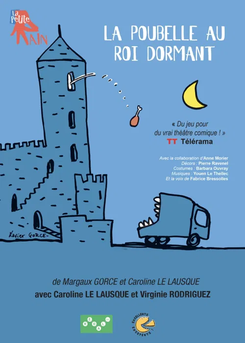 Affiche de La poubelle au Roi dormant