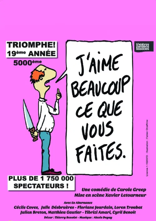 Affiche de J'aime beaucoup ce que vous faites