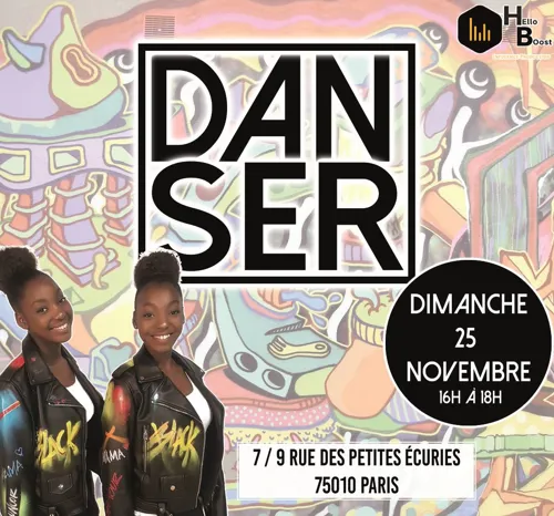Affiche de Cours de Danse | avec Lalyahaicha twinsies