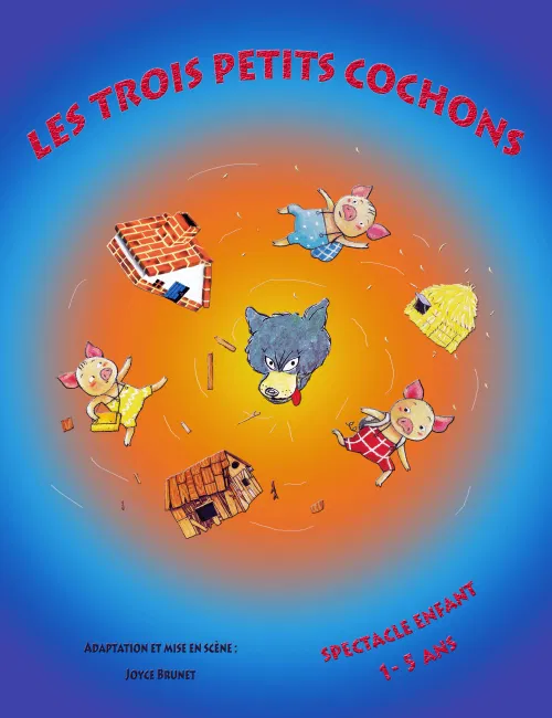Affiche de Les trois petits cochons
