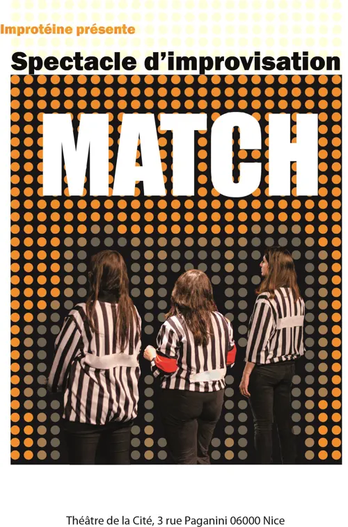 Affiche de Match d'improvisation