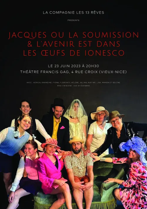 Affiche de Jacques ou la Soumission / l'Avenir est dans les Oeufs