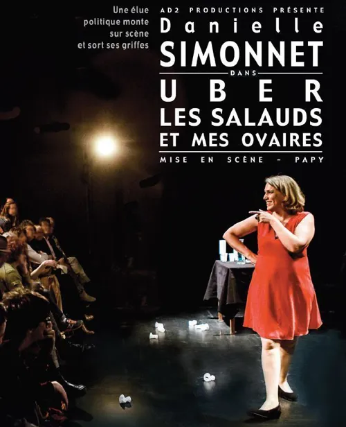 Affiche de Danielle Simonnet dans Uber les Salauds et mes ovaires