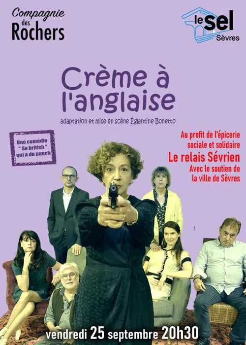 Affiche de Crème à l'anglaise