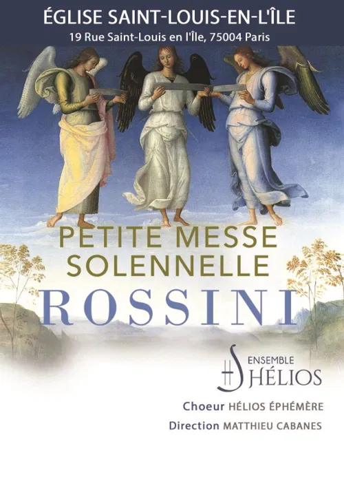 Affiche de Petite Messe Solennelle de Rossini