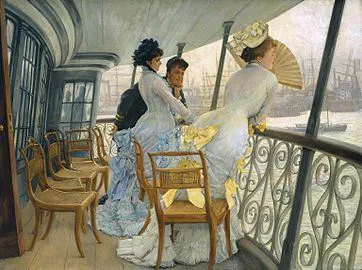 Affiche de Visite commentée de l'exposition inédite James Tissot, l'ambigu moderne | par Loetitia Mathou