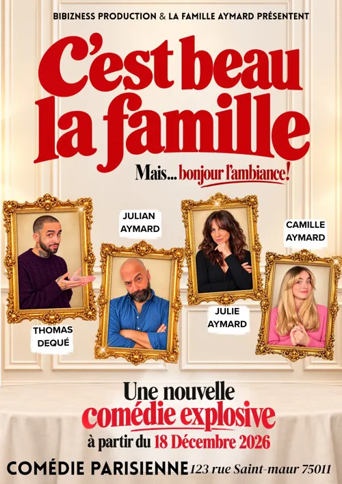 Affiche de C'est beau la famille !