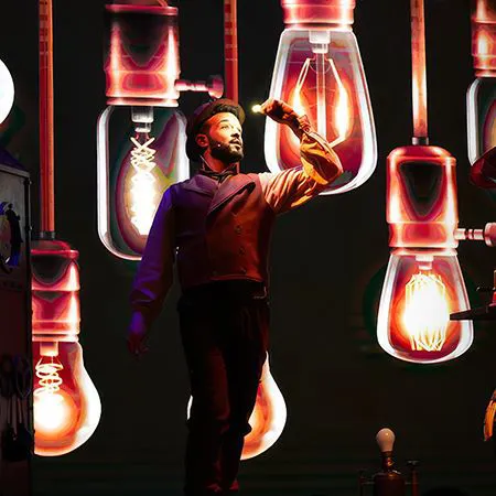 Affiche de Max et le grand magicien