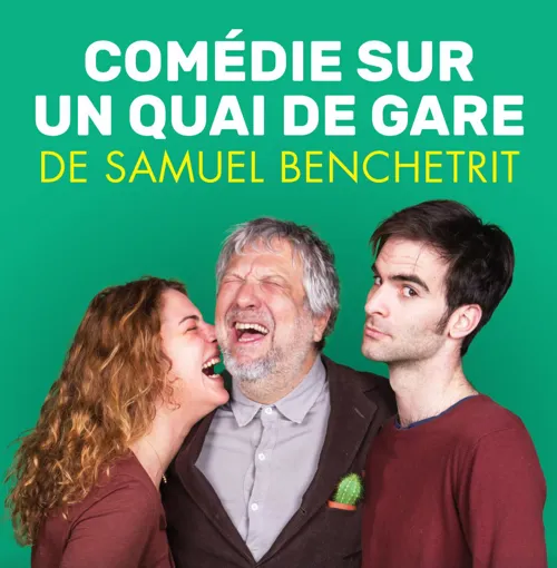 Affiche de Comédie sur un quai de gare